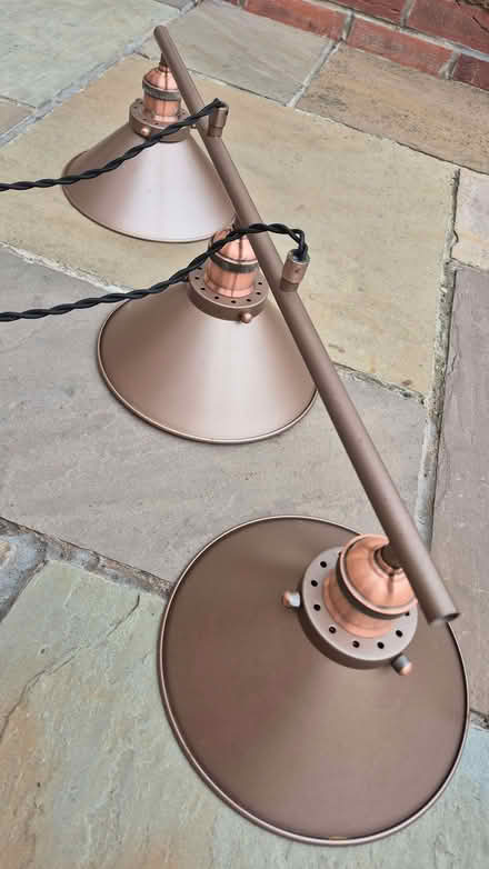 Photo of free Industrial style ceiling light (High Green S35) #2