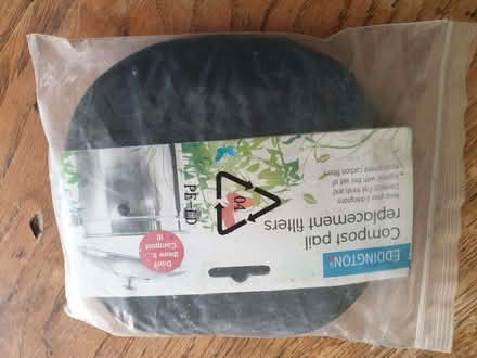 Photo of free 2 Compost pail filters. (Eastbourne BN21) #2