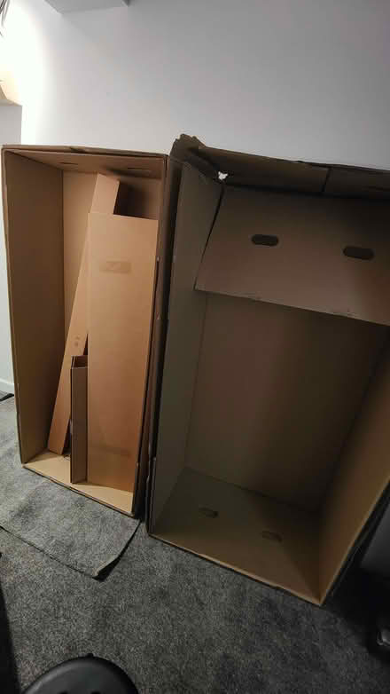 Photo of free 3 huge cardboard boxes (Merton SW19) #3
