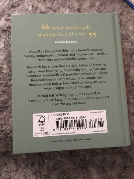 Photo of free Little book of cat quotes (Chelmsford CM1) #2