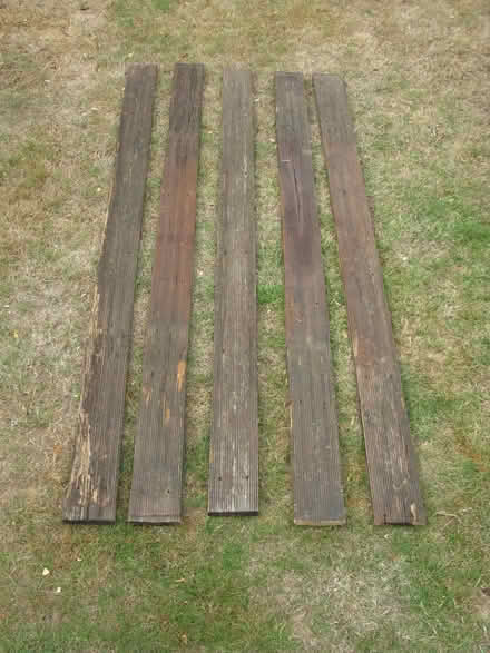 Photo of free 5 old, but solid deck boards for garden project? (Sutton SS4) #1