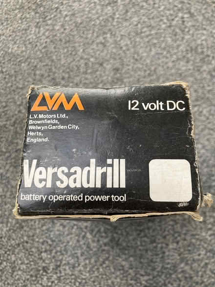 Photo of free Versadrill old battery operated drill. (Woodley RG5) #3