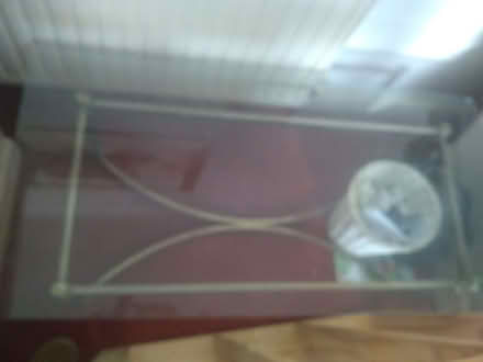 Photo of free Glass/Brass Coloured Coffee Table (Runwell SS11) #1