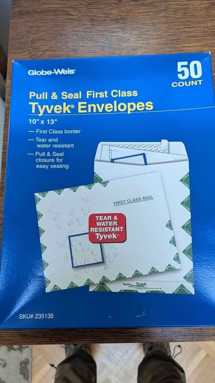 Photo of free Envelopes 10X13 (Bellevue Bridle Trails area) #1