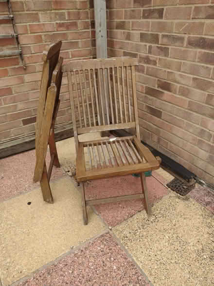 Photo of free Two fold up chairs (Hatfield AL10) #1