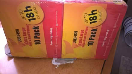 Photo of free self adhesive hand or body warmers (Clayton West HD8) #1