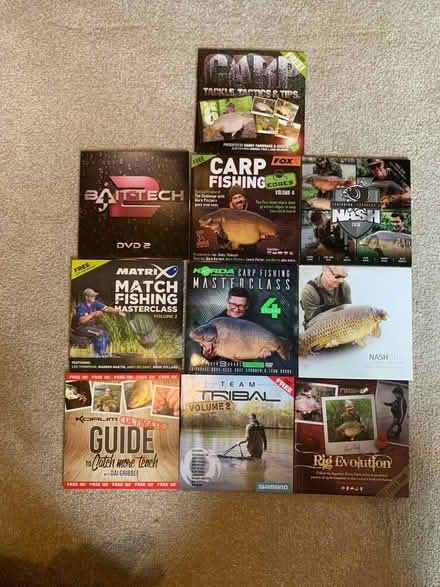 Photo of free Fishing dvds (Werrington PE4) #1