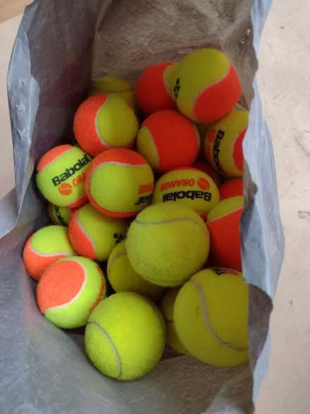 Photo of free Orange tennis balls (Iffley Road OX4) #1