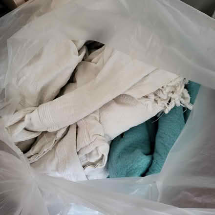 Photo of free 3 Bags old duvets and throws (Warlingham CR6) #1