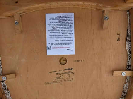 Photo of free 2 x 1980s dining room chairs. (Caldecott OX14) #2