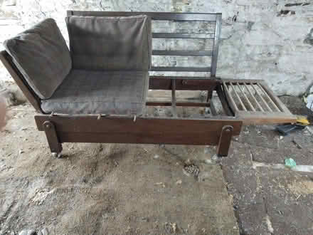 Photo of free Vitage 60s wooden sofa bed frame (Allerton BD15) #1