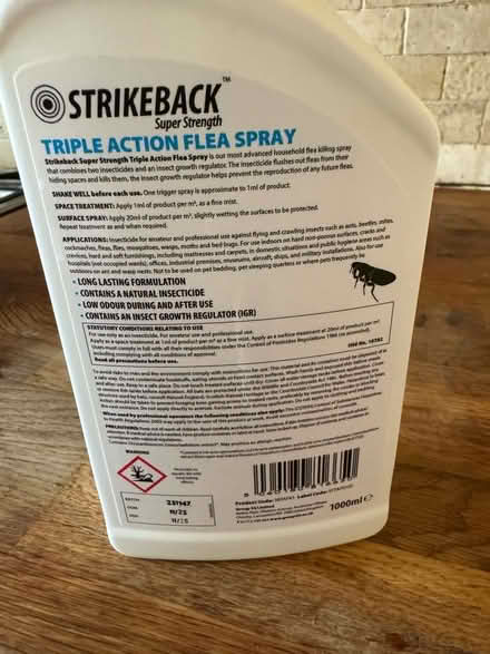 Photo of free Household Flea Spray (Worle BS22) #2