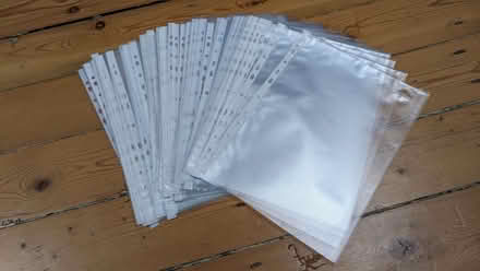 Photo of free 65 A4 plastic wallets (Priestthorpe BD16) #1