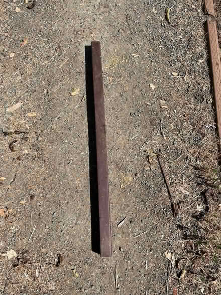 Photo of free 2x2x24 inch painted wood (Los Altos Hills) #2