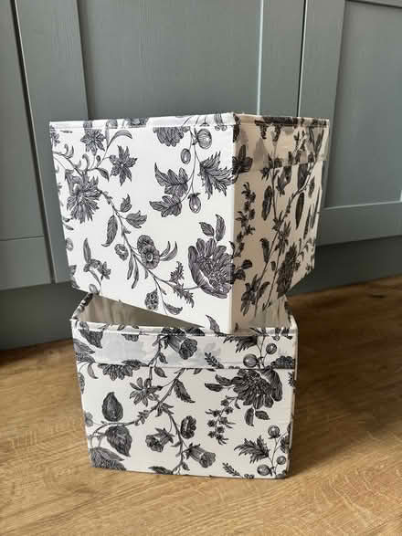 Photo of free Folding fabric boxes (Baffins PO3) #1