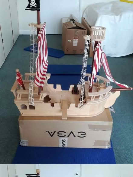 Photo of free Wooden toy ship (IP6) #1