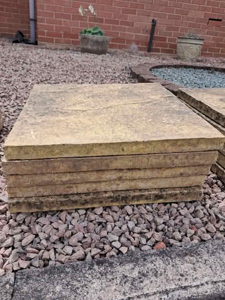 Photo of free 18 square patio slabs (Kimberley NG16) #2