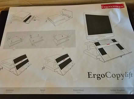 Photo of free Ergonomic copy lift laptop riser (BN10) #1