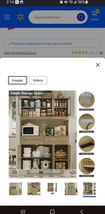 Photo of Buffet hutch (Wilmot and I-10) #1