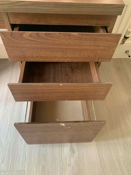 Photo of free Desk with drawers (Royston, SG8 9) #4