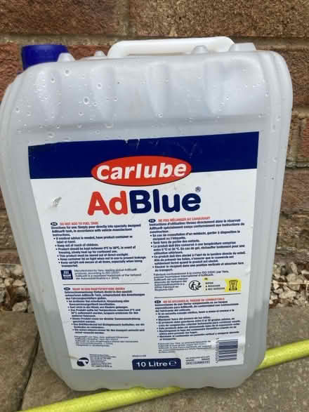 Photo of free Ad blu - about 3 litres left (Leckhampton GL53) #1