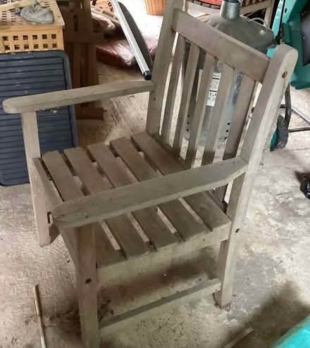 Photo of free 4 x Garden Chairs (Cheltenham) #1