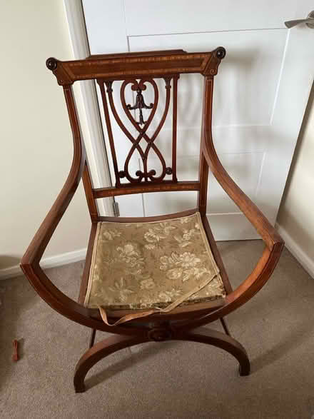 Photo of free Bishops chair (OX9) #3