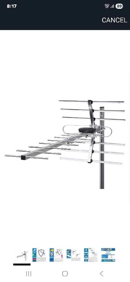 Photo of TV Aerial (The Dovecotes WV8) #1