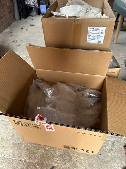 Photo of free Empty boxes, paper & bubble wrap (Kenilworth Road DE5) #1