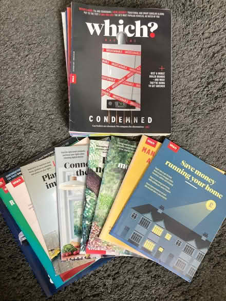 Photo of free Which magazine - 13 back issues. (Honor Oak SE23) #1