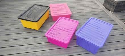 Photo of free Plastic storage boxes with lids (Lawns SN3) #1