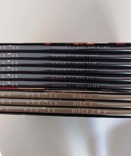 Photo of free DVDs: Heroes: 2 x Boxed Sets" - As Seen on the BBC" (Fords Farm RG31) #2