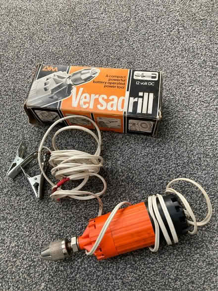 Photo of free Versadrill old battery operated drill. (Woodley RG5) #1