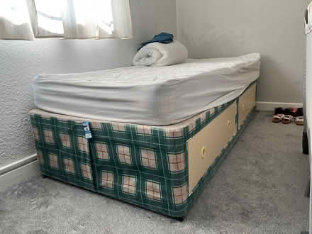 Photo of free Single Devan Bed with mattress (Brockworth GL3, Gloucester) #1