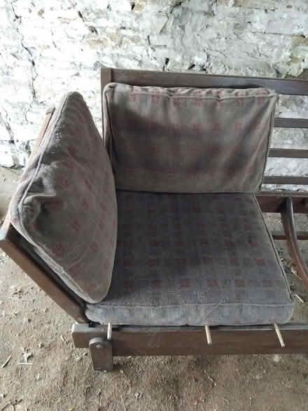 Photo of free Vitage 60s wooden sofa bed frame (Allerton BD15) #3