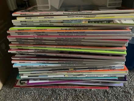 Photo of free 40x Grand Designs Magazines (Surbiton KT6) #2