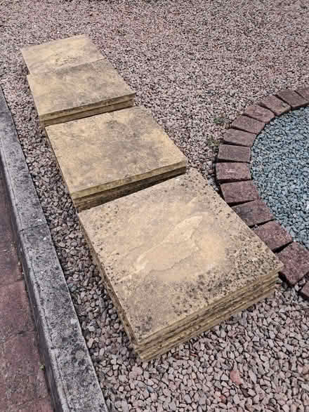 Photo of free 18 square patio slabs (Kimberley NG16) #1