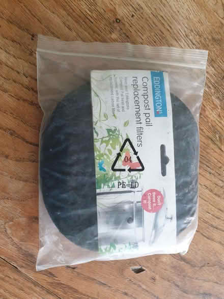 Photo of free 2 Compost pail filters. (Eastbourne BN21) #1