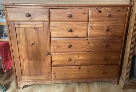 Photo of free Wooden bureau (Walton-on-Thames KT12) #1