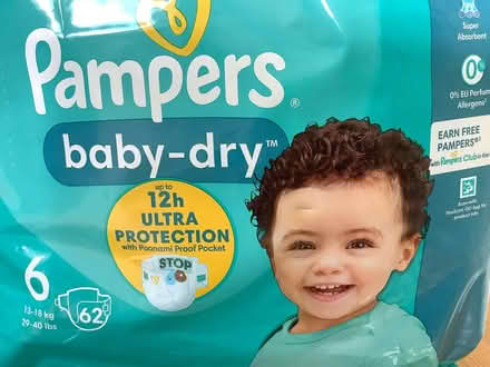 Photo of free Half pack Pampers size 6 nappies (Loughborough LE11) #1