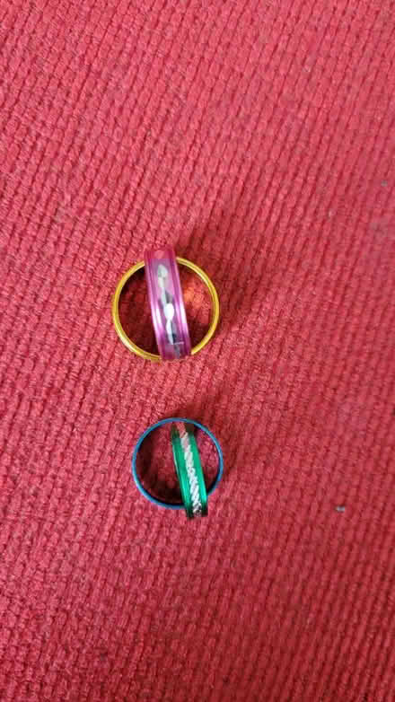 Photo of free Coloured stainless steel rings (Southend, SS1) #2
