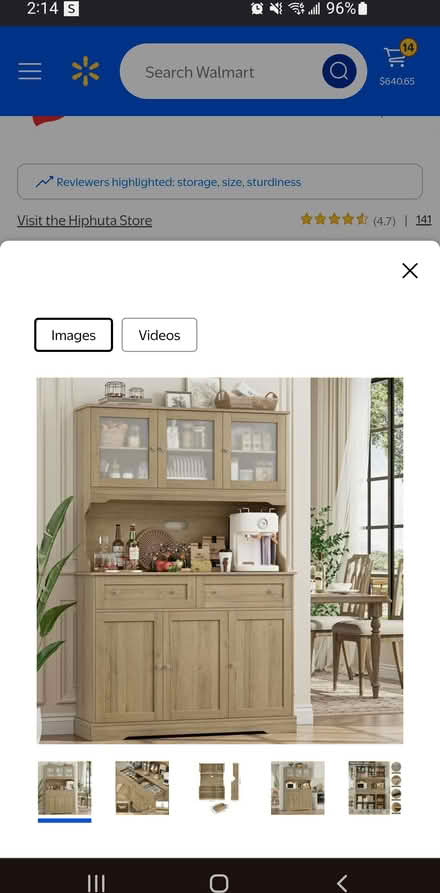 Photo of Buffet hutch (Wilmot and I-10) #2