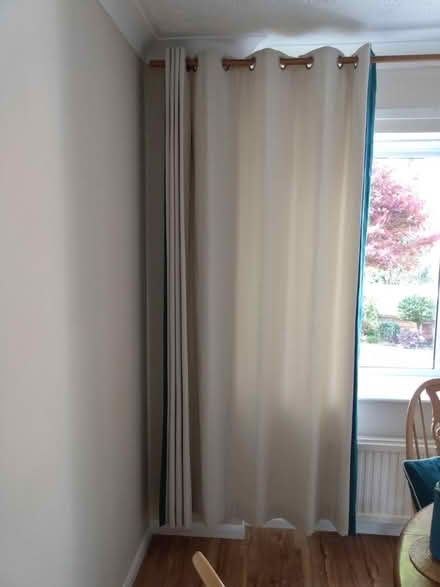 Photo of free Lined full length curtains (Wisbech PE13) #1