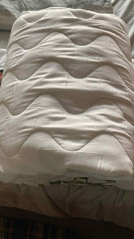 Photo of free Double duvet cover and mattress protector (Bugbrooke) #1