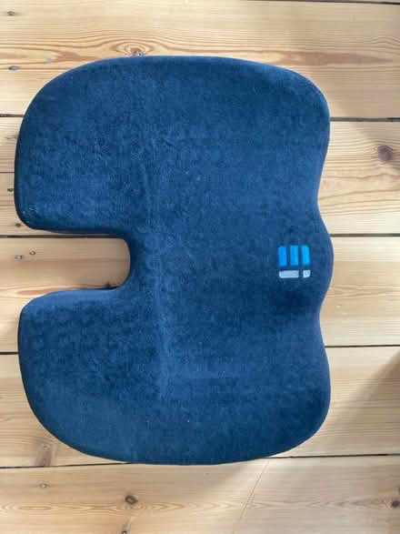 Photo of free Chair cushion, sciatica support (S8 woodseats) #1