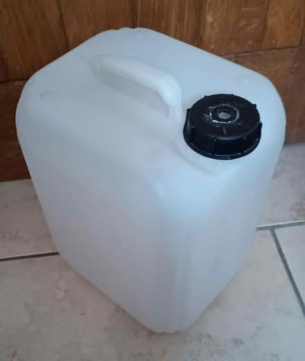 Photo of free 10L food grade plastic drum. (Burton-in-Kendal LA6) #1