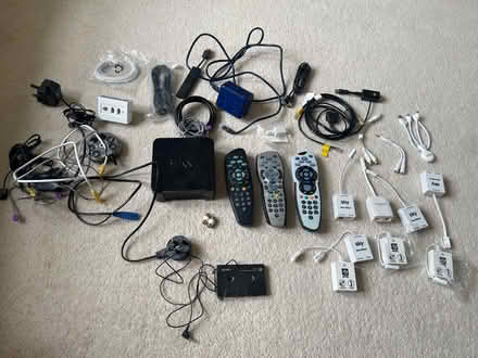Photo of free Cables, TV remotes, micro-filters etc (Strawberry Hill TW1) #1