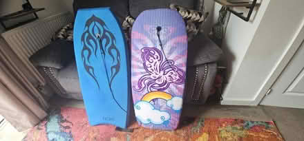 Photo of free Pair of adult/teen bodyboards (Cranfield) #1