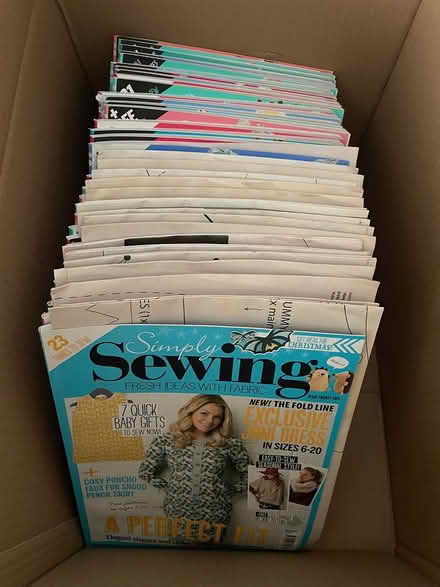 Photo of free Simple Sewing magazines & patterns (Halewood) #3