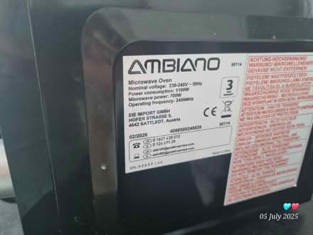 Photo of free Microwave for spares (Milton Keynes Freegle mk14) #2